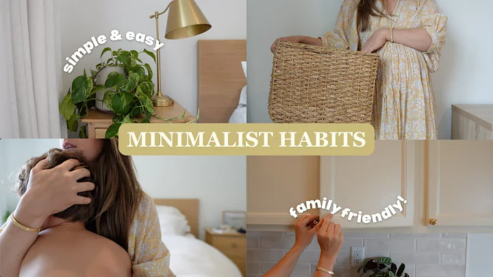 Minimalist Habits...to make life a bit simpler & meaningful thumbnail