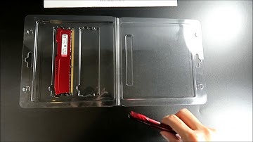 How to use HP V6 DDR ram module plastic box (tested by Kingston Furry ram)