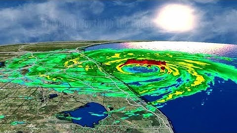 Hurricane Matthew 3D Model