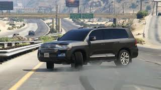 Drift GTA5 Pakistani Toyota land-cruiser V8  Gameplay screenshot 1