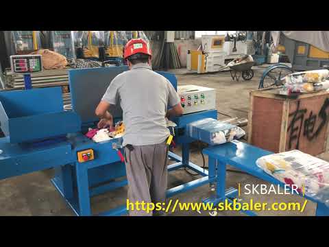 Industrial rags machine baler Small rag baler--Diloya