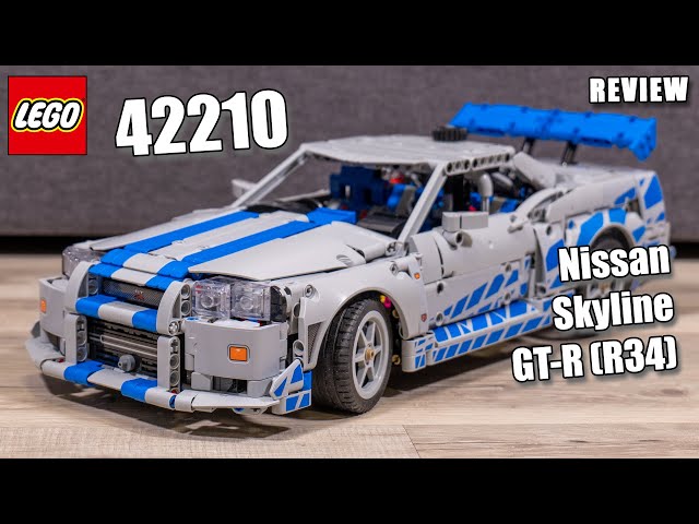 グレイ　時間限定 LEGO 42210 Review | LEGO Fast and Furious Nissan Skyline GT-R R34
