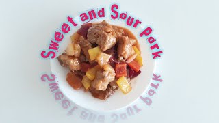 Asian Style Sweet and Sour Pork//Filipino Sweet and Sour Pork Recipe