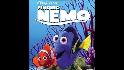 Opening to Finding Nemo 2003 GameCube Game