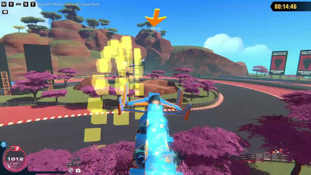 Trailmakers Race Island Grand Prix Circuit (Muscle League, UFO Engine, Plane) 17.86s (WR)