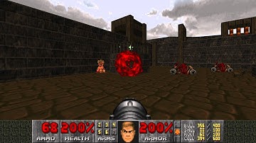 Final Doom: The Plutonia Experiment - Map07: Caughtyard