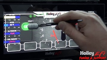 Holley Efi dash virtual switches and customization