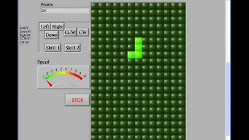 Tetris Game by LabVIEW