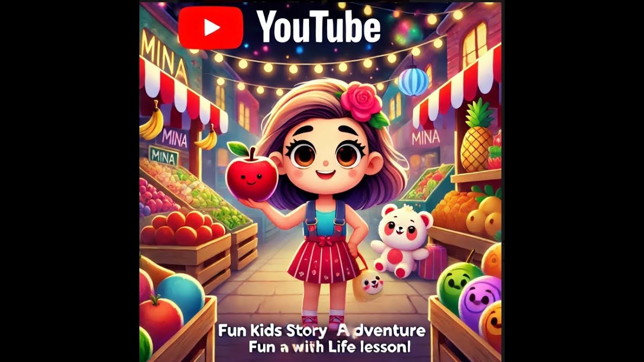 ✨ Mina’s Magical Shopping Day – A Fun & Educational Kids Story! ✨