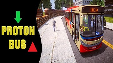 PROTON BUS SIMALTOR MAPA ARICANDUVA LINHA 101 C- 10 TP