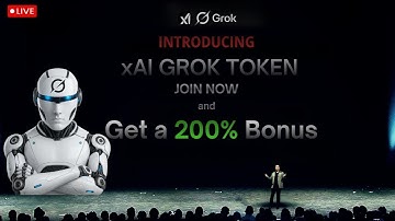 Grok80k Live Presale OFFICIAL! (xAI Grok80k Token Launch) 🚀