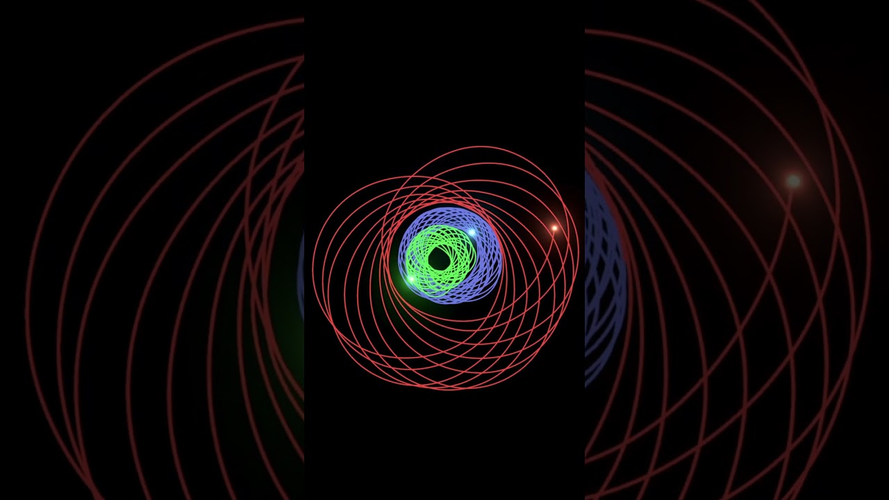 Unusual Three-Body Orbit 