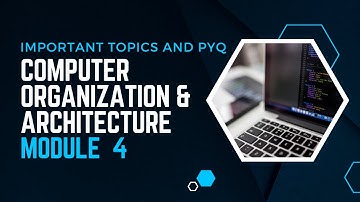 Important Topics and Previous Year Answers | CST202 | COA MODULE 4 | KTU | Anna Thomas | SJCET