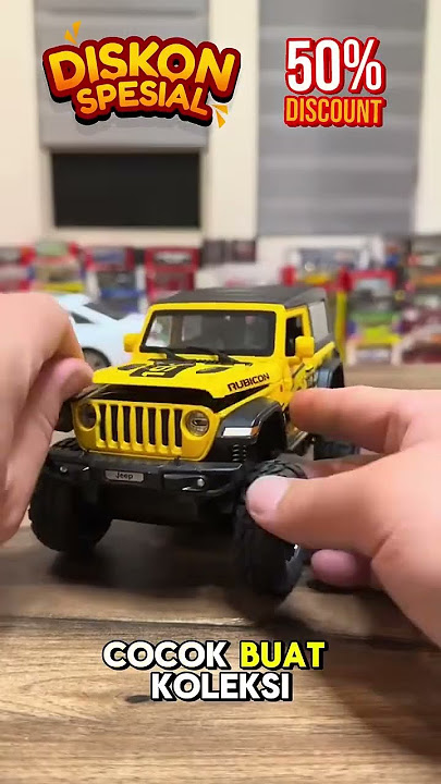 Kayak Punya Jeep Beneran! Miniatur Rubicon Ini Detailnya Gila