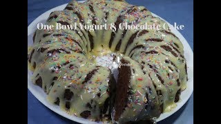 One Bowl Yogurt & Chocolate Cake