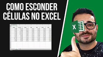 Como deixar texto invisível Excel?