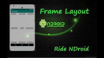 Android Tutorial #10: What is Frame Layout