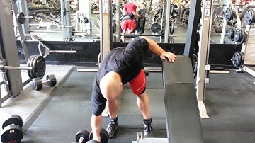 Bulgarian Split Squat Drop Set 6.28.14