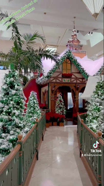 South Coast Plaza Mall - Christmas 2022 