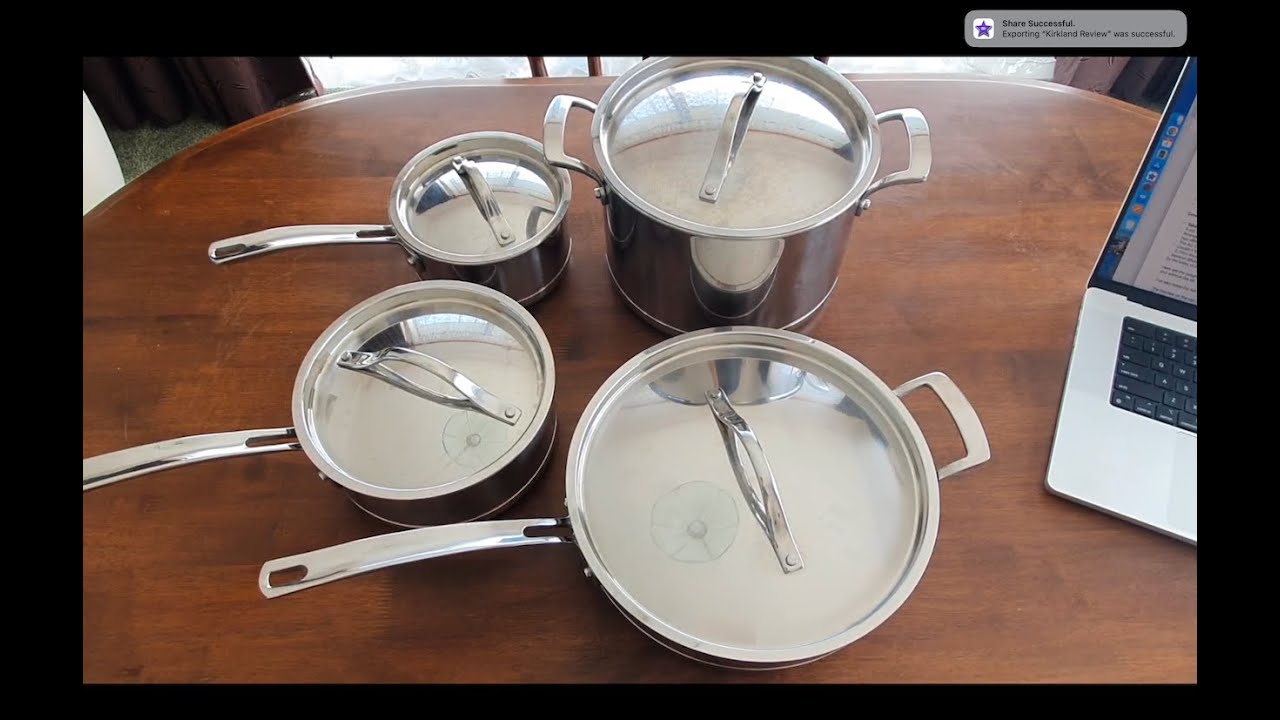 Full Review - Kirkland Signature Stainless Cookware Set 5-ply