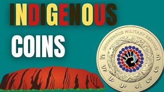 Aboriginal Indigenous Designed Coins From Australia  Filmed In The Outback At Uluru ayers Rock