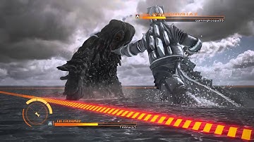 GODZILLA PS4 versus mode : Hedorah vs. MechaGodzilla 2