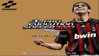 PES 2007 PS2 Original Season FULL LICENSED BY Jackallan - EvoWeb