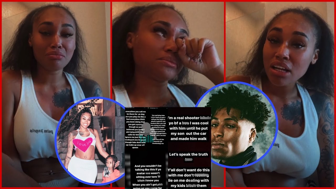 JANIA MESHELL BREAKS DOWN AFTER BEING EXPOSED BY YOUNGBOY..KACEY DOESNT