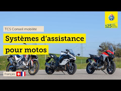 Test des systèmes d'aide à la conduite moto (2021)|ABS virages, assistant d'angle mort, ACC...