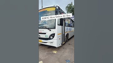 RSRTC New Deluxe AC Bus 🚌🚌🚌 #rsrtcbuses #rsrtc #sikardepot #shorts #shortsvideo