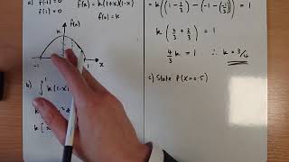 Continuous Random Variables - Calculating Probabilities