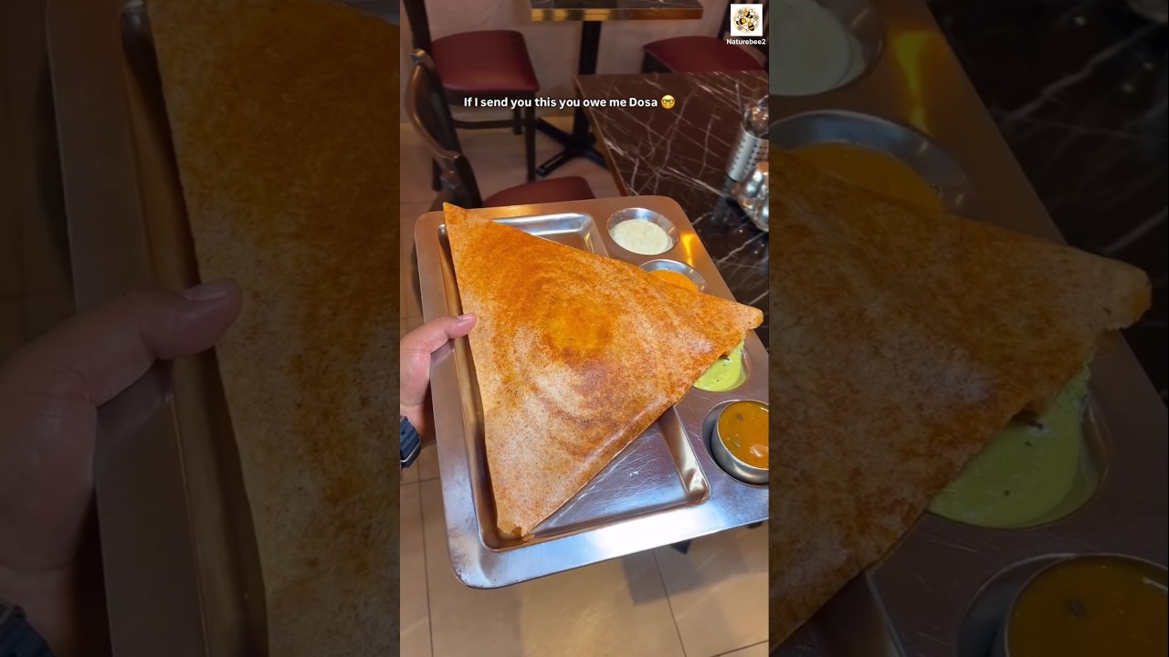 If I Send You This, You Owe Me Dosa! 🤤 