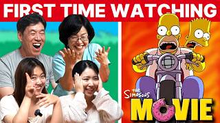 Korean Parents Face Pure Culture Shock Watching The Simpsons! 💥 screenshot 1