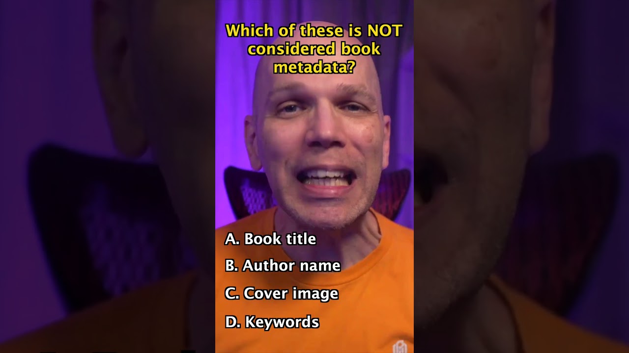 What Counts as Book Metadata? (Author Quiz)