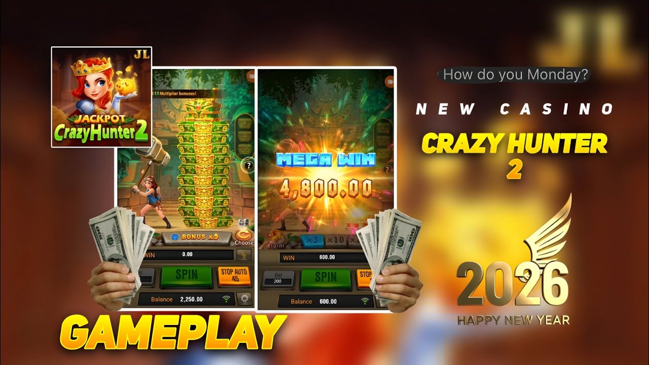 INSANE WIN! 🎯 Crazy Hunter 2 | JILI Casino | $5,000 Demo Win 💥 FREE SCATTER | Entertainment Gameplay