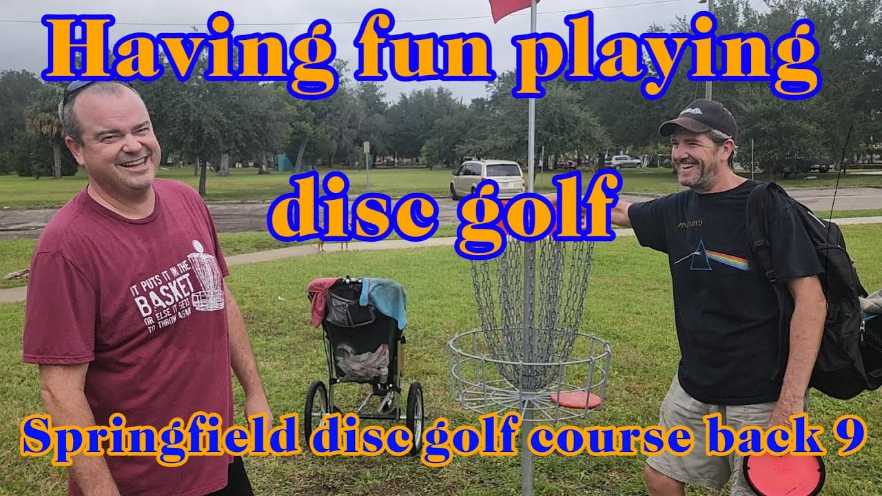 Trying different courses. Springfield disc golf course Jacksonville Fl