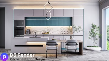 Realistic Interior Rendering Tutorial for Beginners | D5 Render 2.7 Tutorial | Kitchen Interior