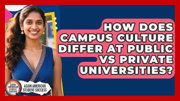 How Does Campus Culture Differ At Public Vs Private Universities? - Asian American Student Success