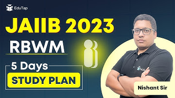 JAIIB October 2023 RBWM Preparation | RBWM Exam Strategy | JAIIB RBWM Important topics EduTap