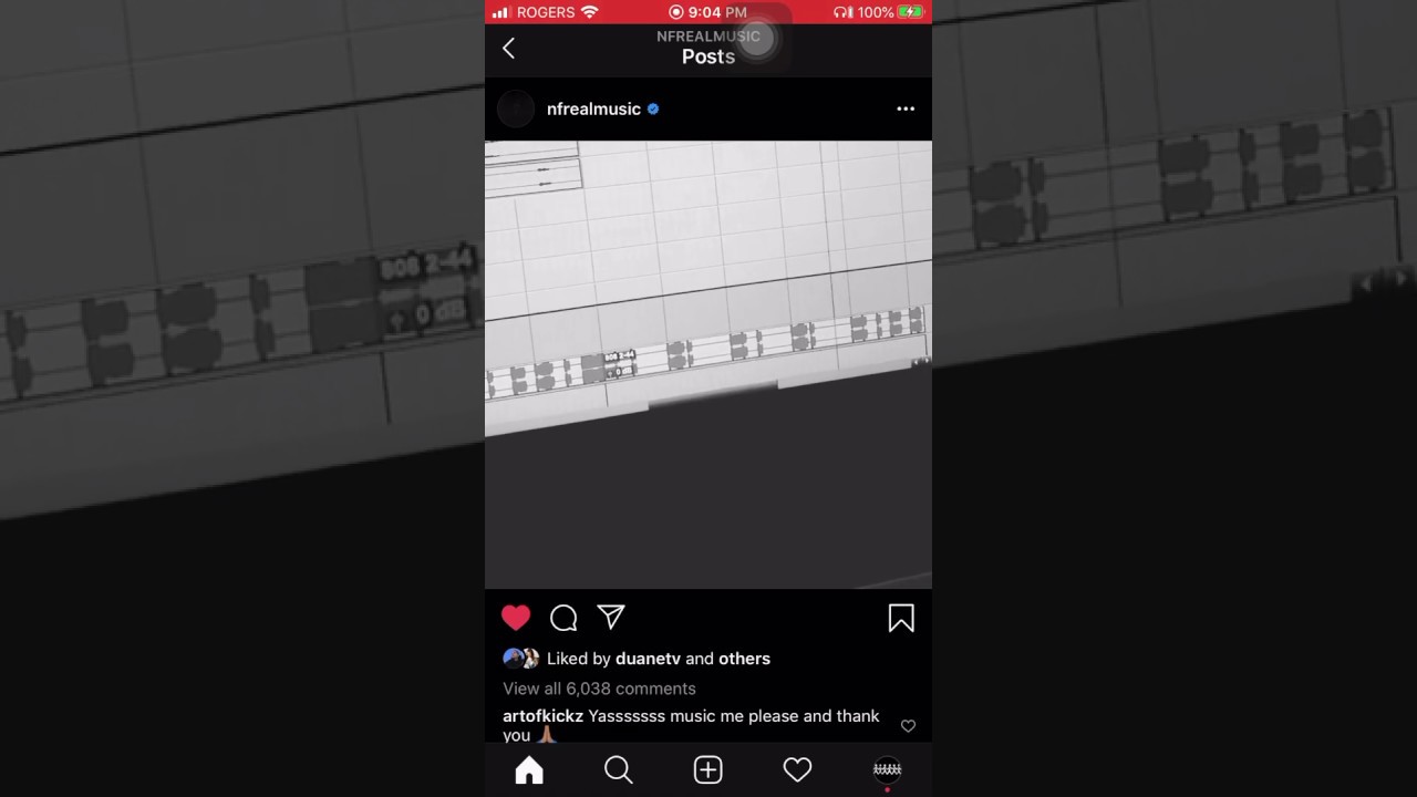 NF unreleased song snippet May 5th, 2020