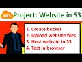 Project: Host Static Website in AWS S3