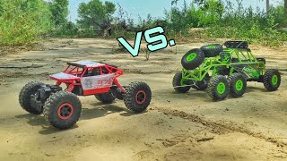 HB Rock Crawler VS WLToys 18628  Rock Crawlers Comparison