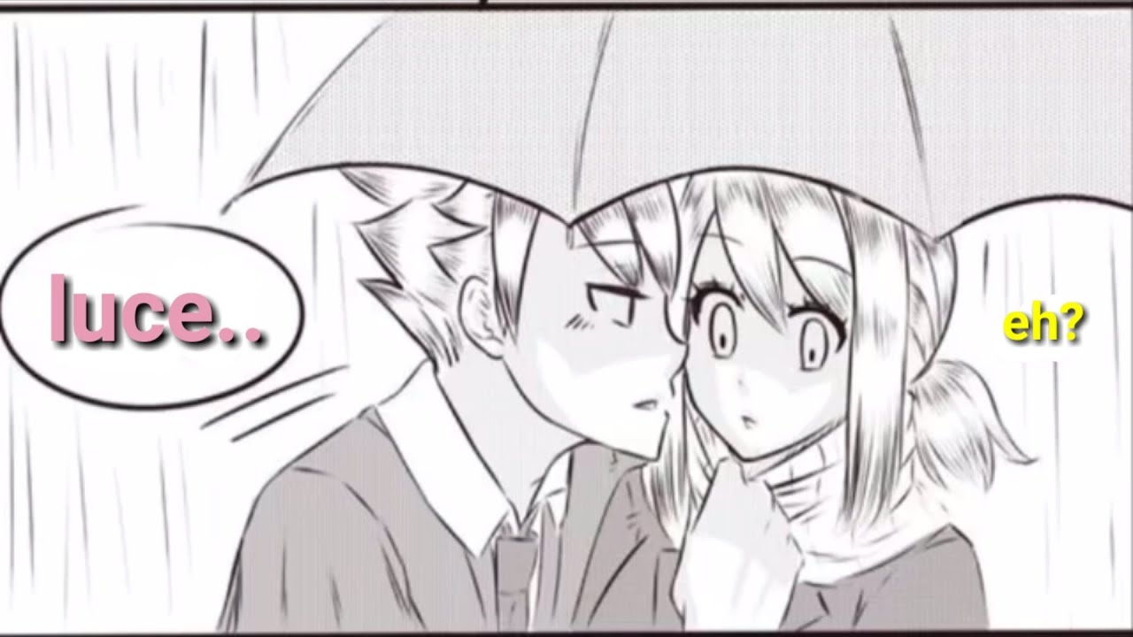 Casate conmigo.... paraguas...sinceridad 3 doujinshi nalu en español😍