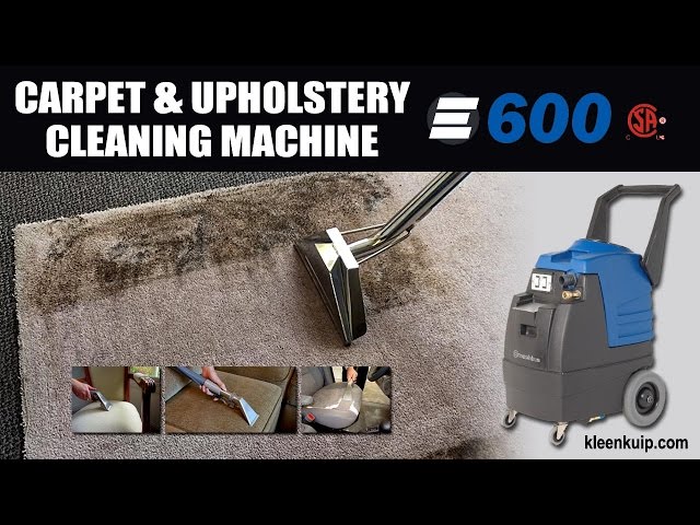 Carpet Upholstery Cleaning Machines