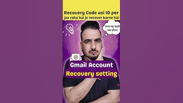 Gmail ID recovery Settings, Add recovery email and Contact Email to your Account #gmail #google