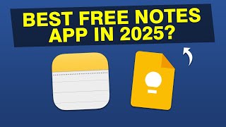 NEW*Apple Notes vs Google Keep 2025: Best Free Note App