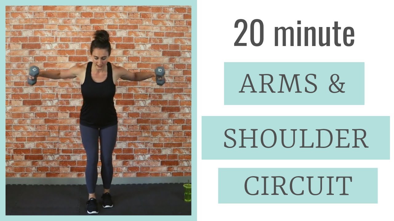 20 Minute Arms & Shoulder Circuit Workout // with