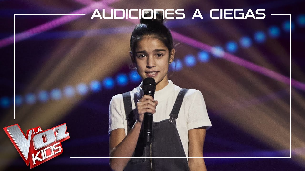 Violeta Marín canta 'Broadway Baby' | Audiciones a ciegas | La Voz Kids Antena 3 2021
