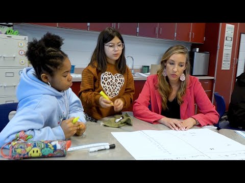 Math Lab Classroom at Fort Mill Middle School