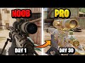 Sniper Progress from Day 1 to Day 30 using Sniper in Cod Mobile! Here is the results!